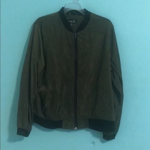 Olive green jacket